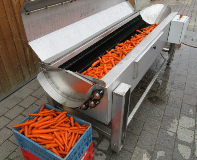 Poliermaschine mit Karotten