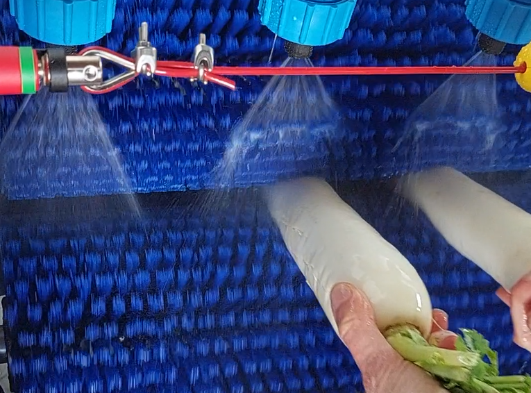 Kleine Bürstenwaschmaschine